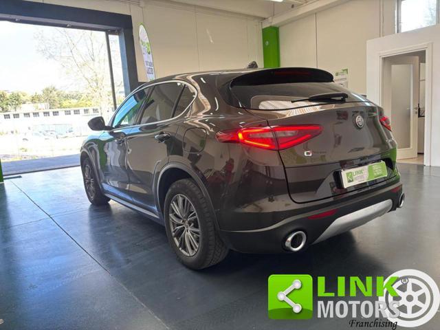 ALFA ROMEO Stelvio 2.2 JTDM 210 CV AT8 Q4 Super KM CERT, PELLE.