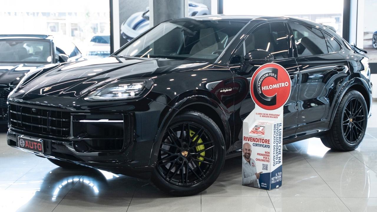 Porsche Cayenne COUPE 3.0 E-HYBRID TIPTRONIC 21" TETTO PANORAMICO PACK CHRONO BOSE SEDILI SCARICHI S