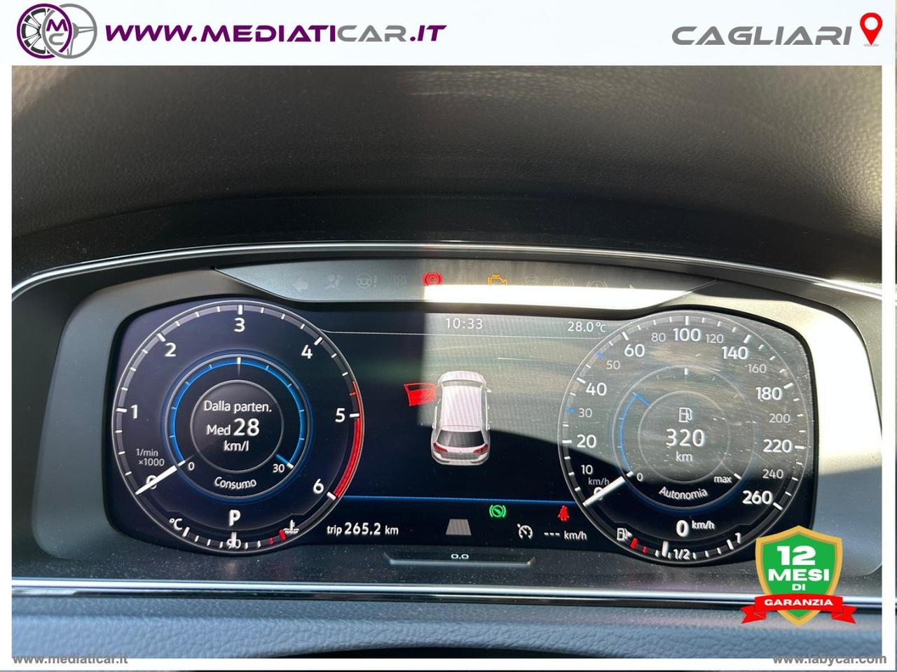VOLKSWAGEN Golf 1.6 TDI 115CV DSG 5p. Sport BMT