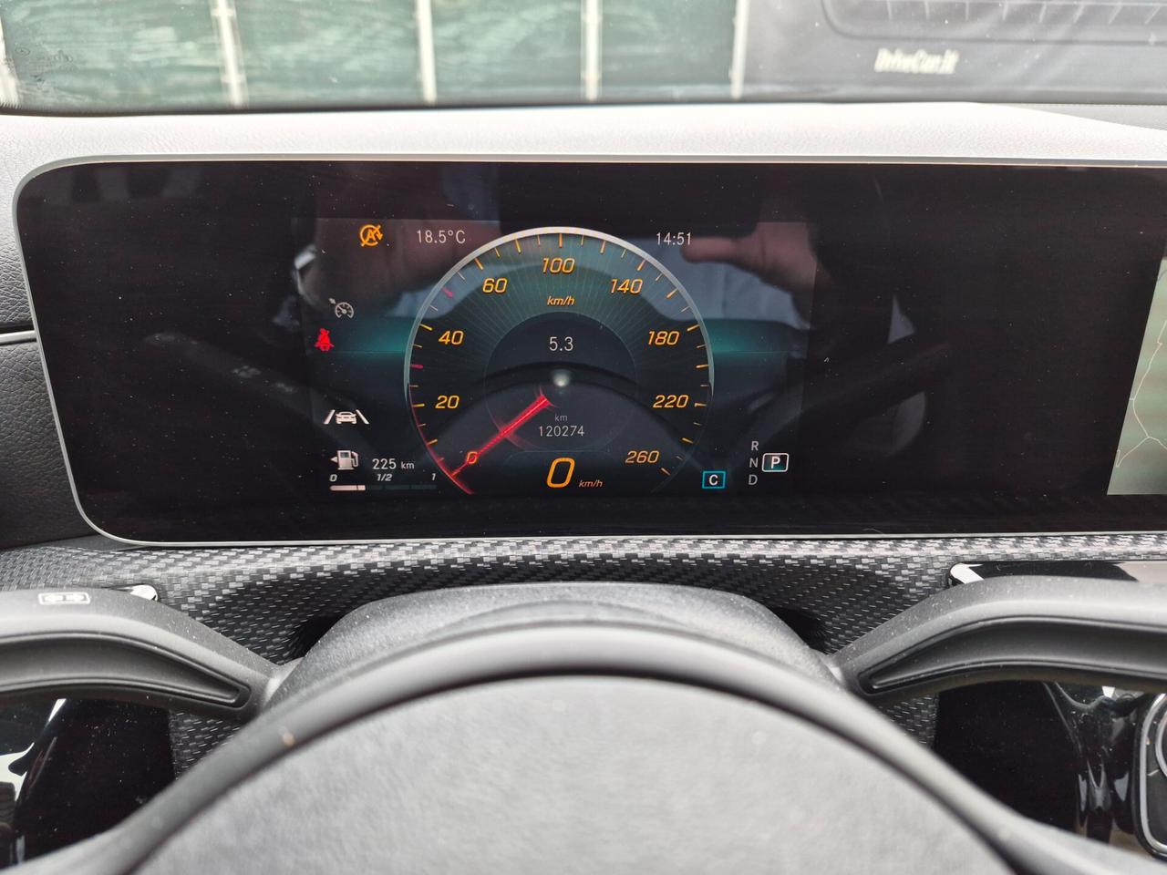 Mercedes-Benz A 180 CDI 7G-TRONIC PELLE NAVI APPLE CARPLAY / ANDROID AUTO RETROCAMERA CRUISE CONTROL