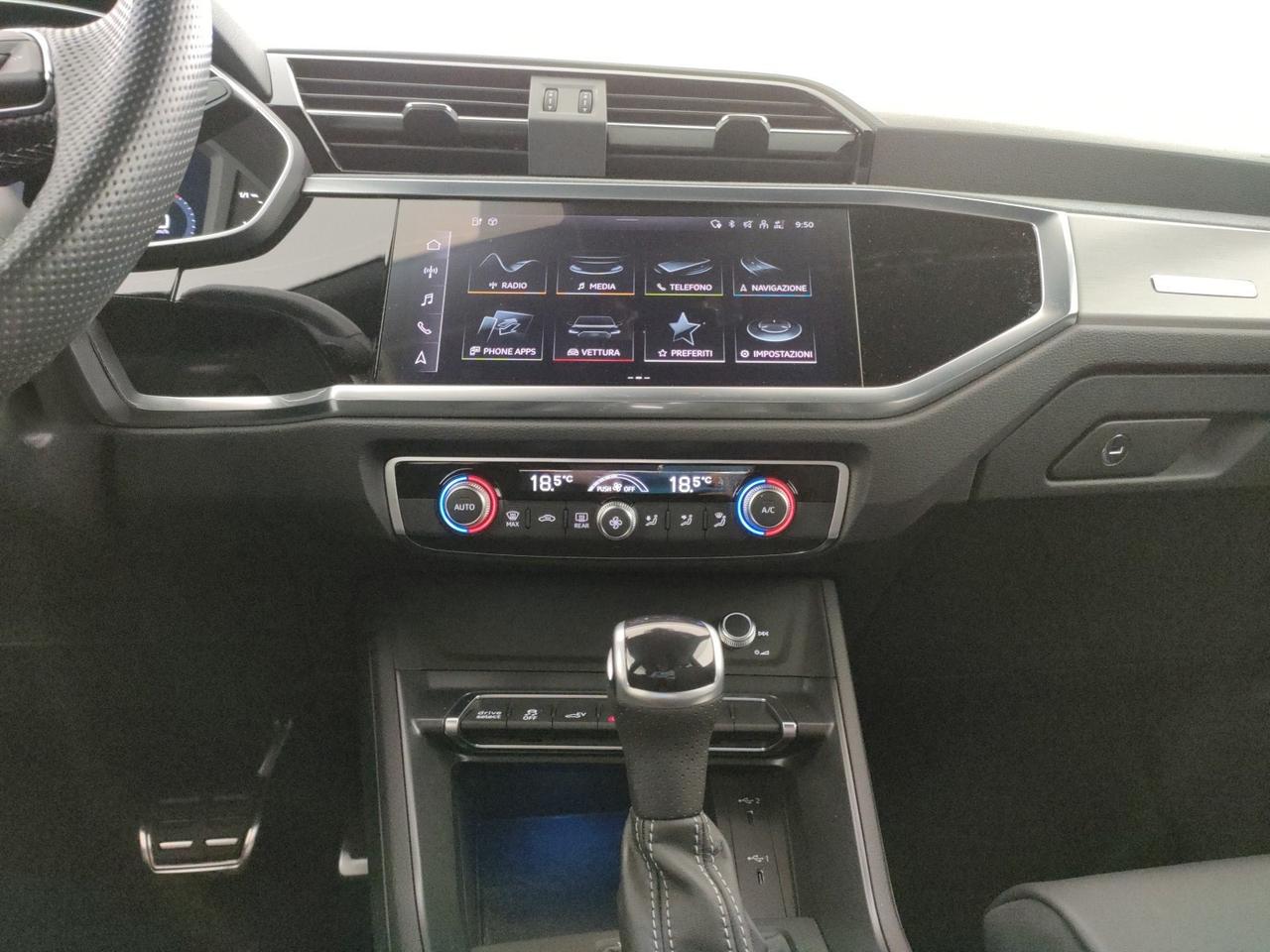Audi Q3 sportback 45 1.4 tfsi e s line edition s-tronic
