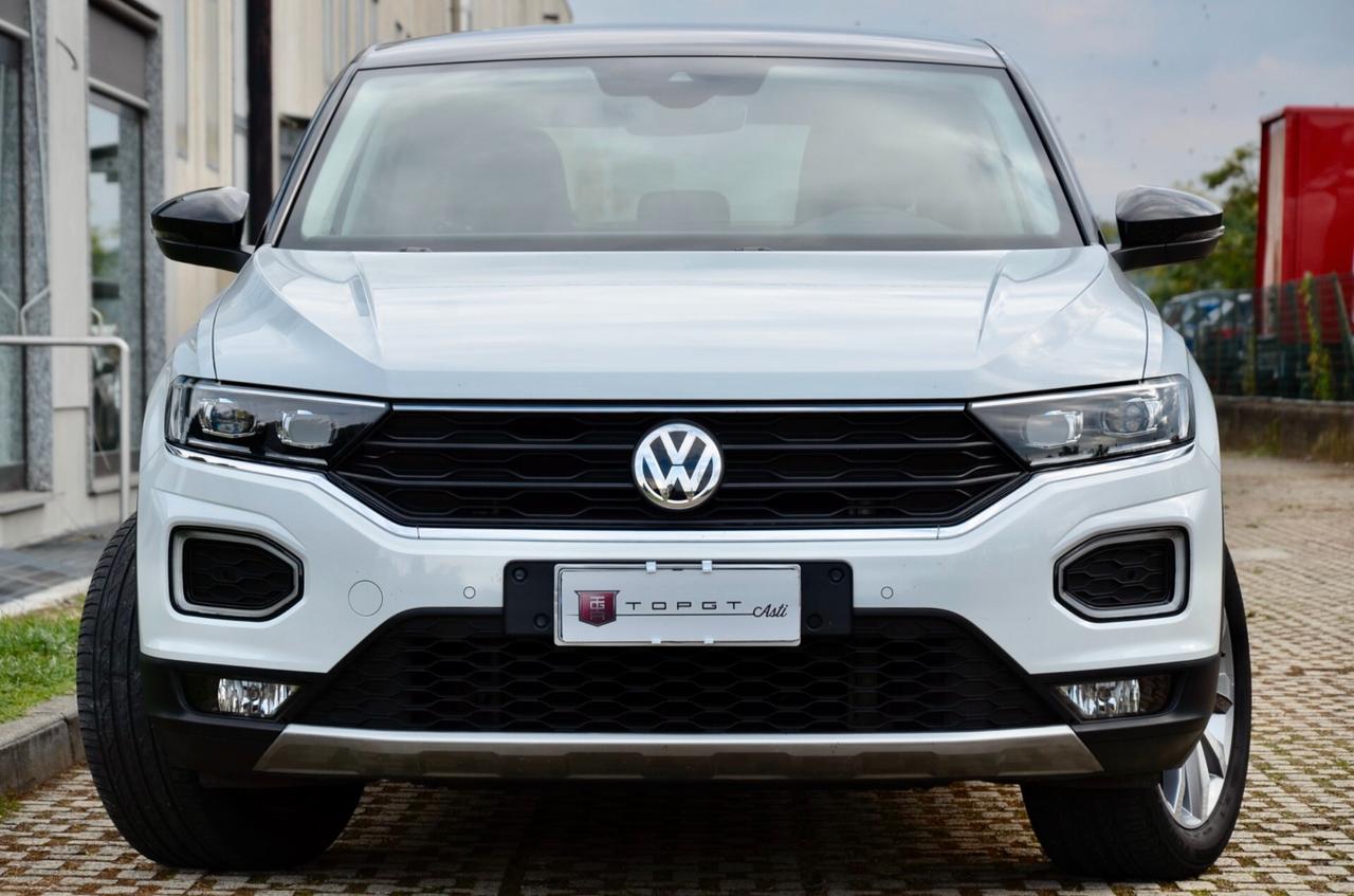 VOLKSWAGEN T-ROC 1.0 TSI ADVANCED 116cv, UNICOPROP, SERVICE VW, EURO 6D, BICOLOR, APPLE ANDROID, PERMUTE