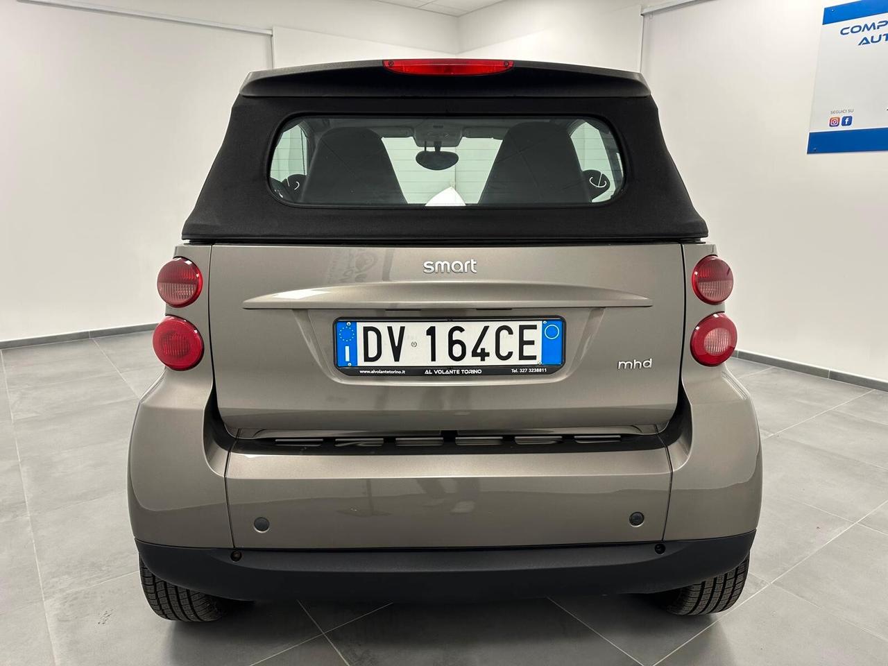 Smart ForTwo 1000 52 kW MHD cabrio pure - NeoPatentati