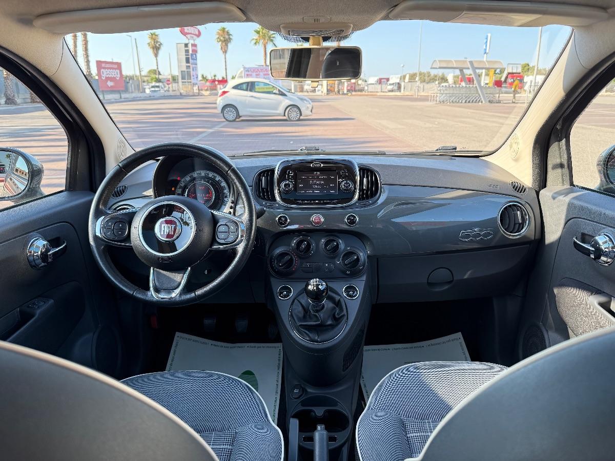 FIAT - 500 - 1.2 Lounge Restyling Tetto Panoramico;