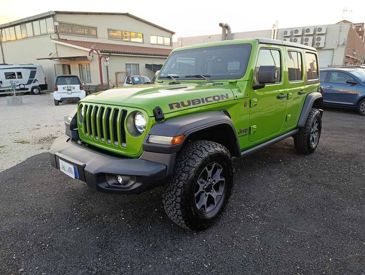 Jeep Wrangler Unlimited 2.2 mjt II Rubicon - Gancio Traino PREZZO REALE