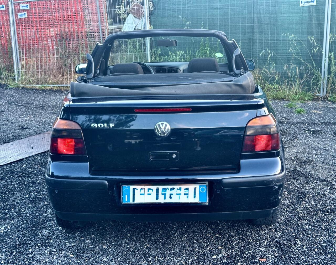 Volkswagen Golf Cabriolet 1.6 benzina 1999 ASI