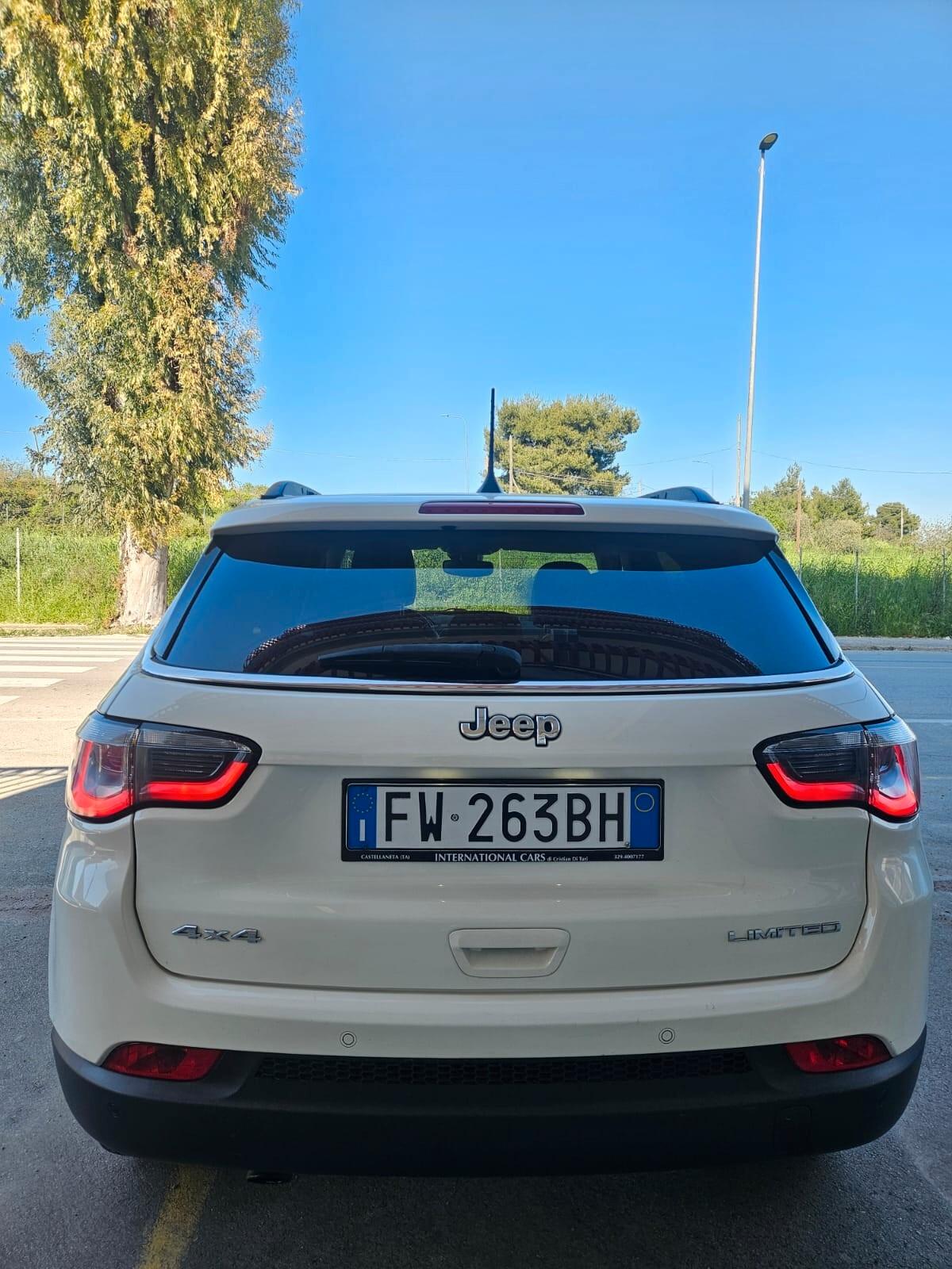 Jeep Compass 2.0 mjt Limited 4wd 140cv automatica