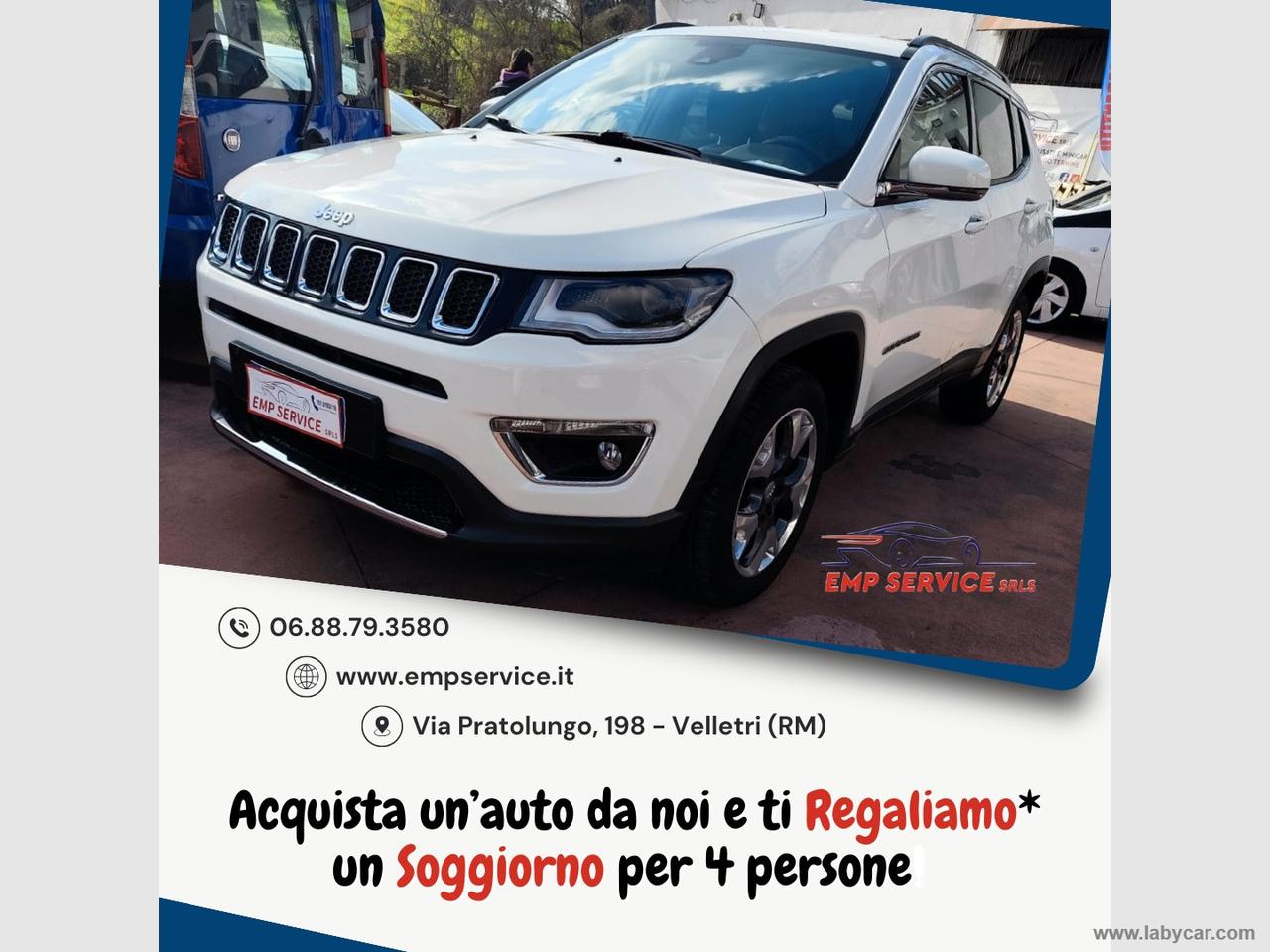 JEEP Compass 2.0 Mjt II aut. 4WD Limited