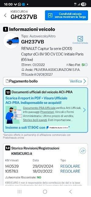 Renault Captur dCi 8V 110 CV Start&Stop Energy Intens