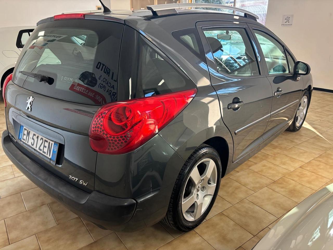 PEUGEOT 207 ANNO 2012 DS 1.6 ADATTA NEOPATENTATI KM 173 MILA