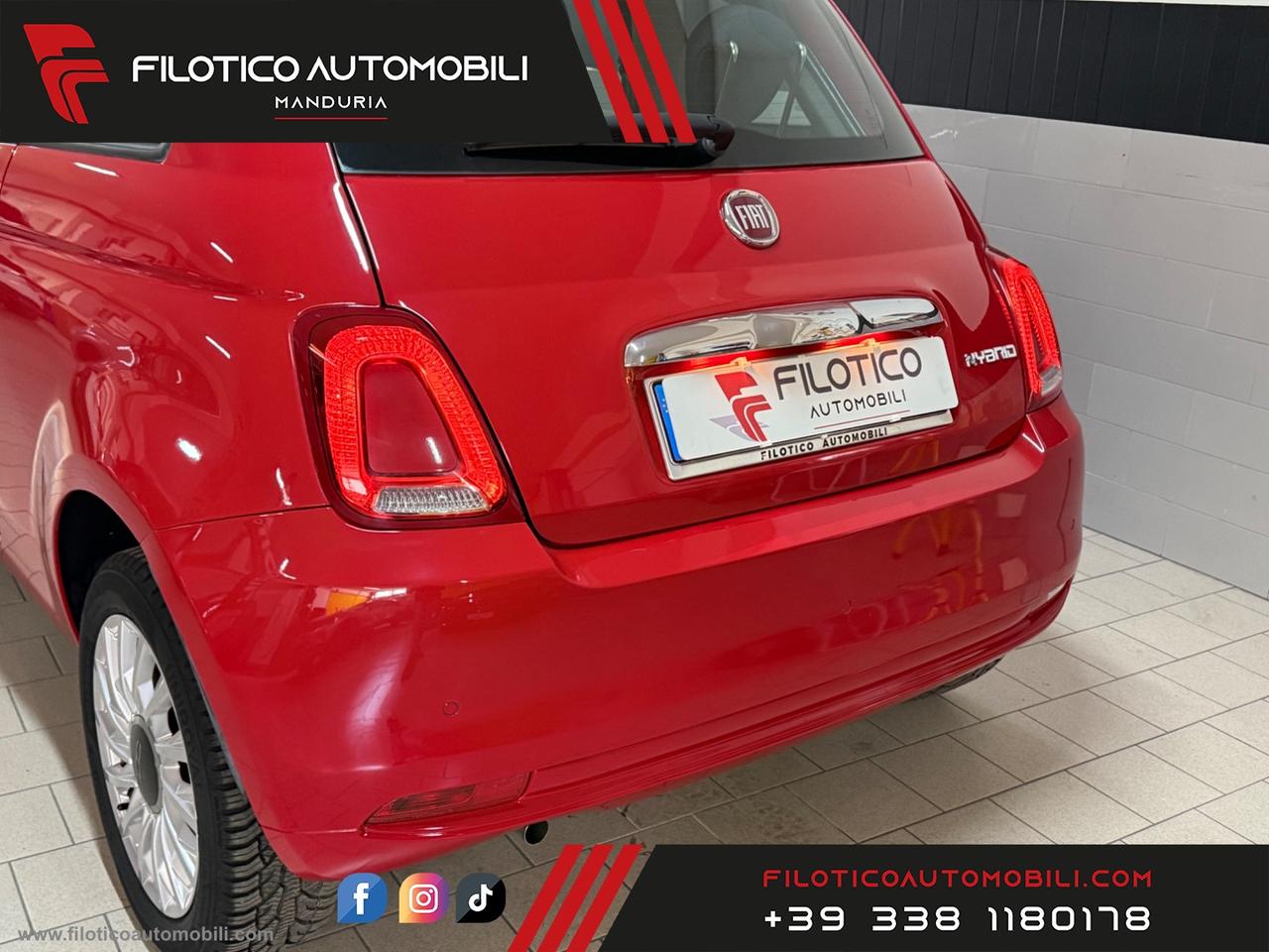 FIAT 500 1.0 Hybrid Cult PACK CULT PLUS - CARPLAY
