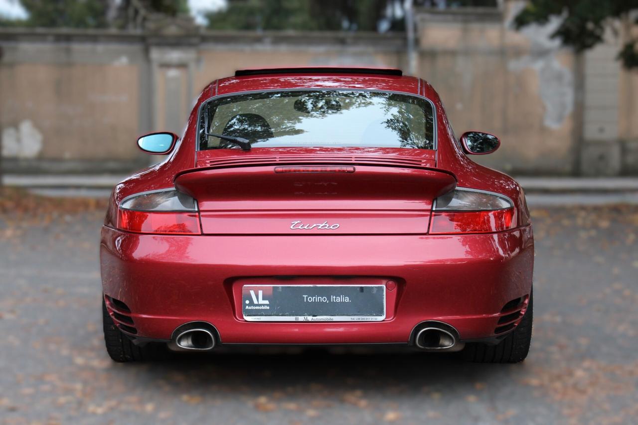 Porsche 911 Turbo cat Coupé * Orient Red*Cronologia COMPLETA*Stupenda