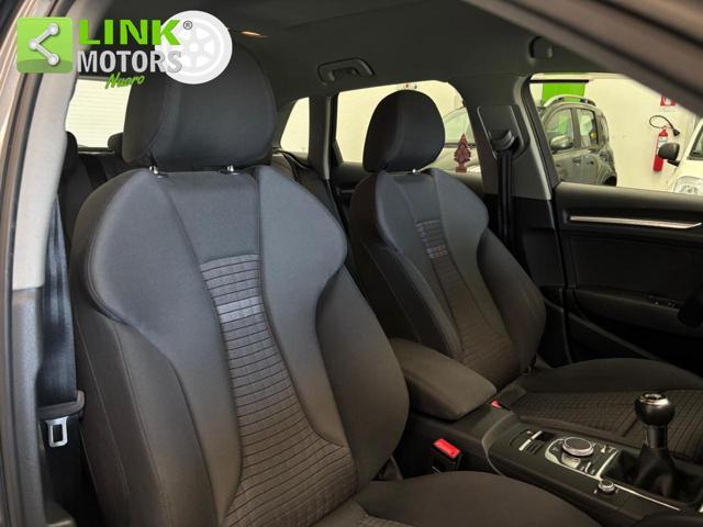AUDI A3 SPB 30 TDI KM CERT, NAV, CLIMA BIZ.
