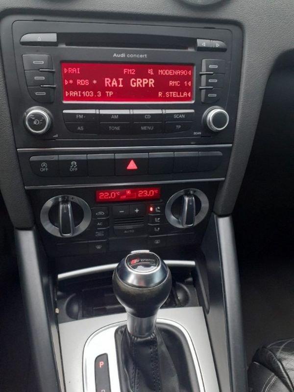 Audi A3 SPB 1.6 TDI 105 CV S tronic S LINE GARANZIA