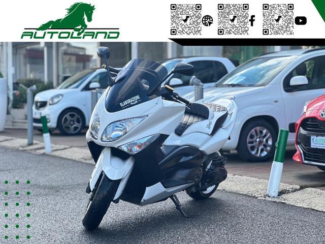 YAMAHA T-Max 500 WhiteMax*Scarico Akrapovic*SellaPelleBicolore