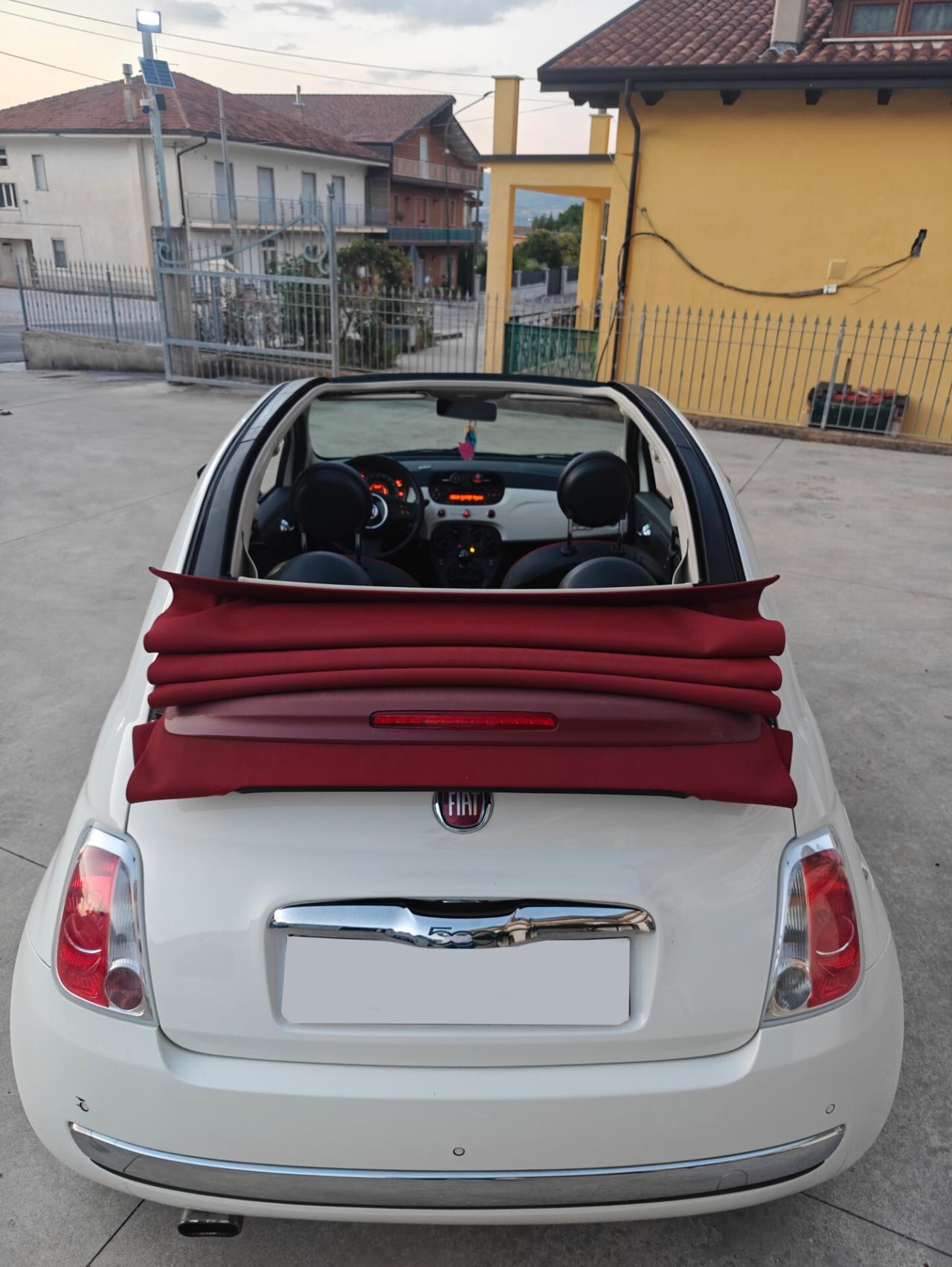 Fiat 500 C 1.2 Lounge Cabrio PARI A NUOVO UNICO PROPRIETARIO