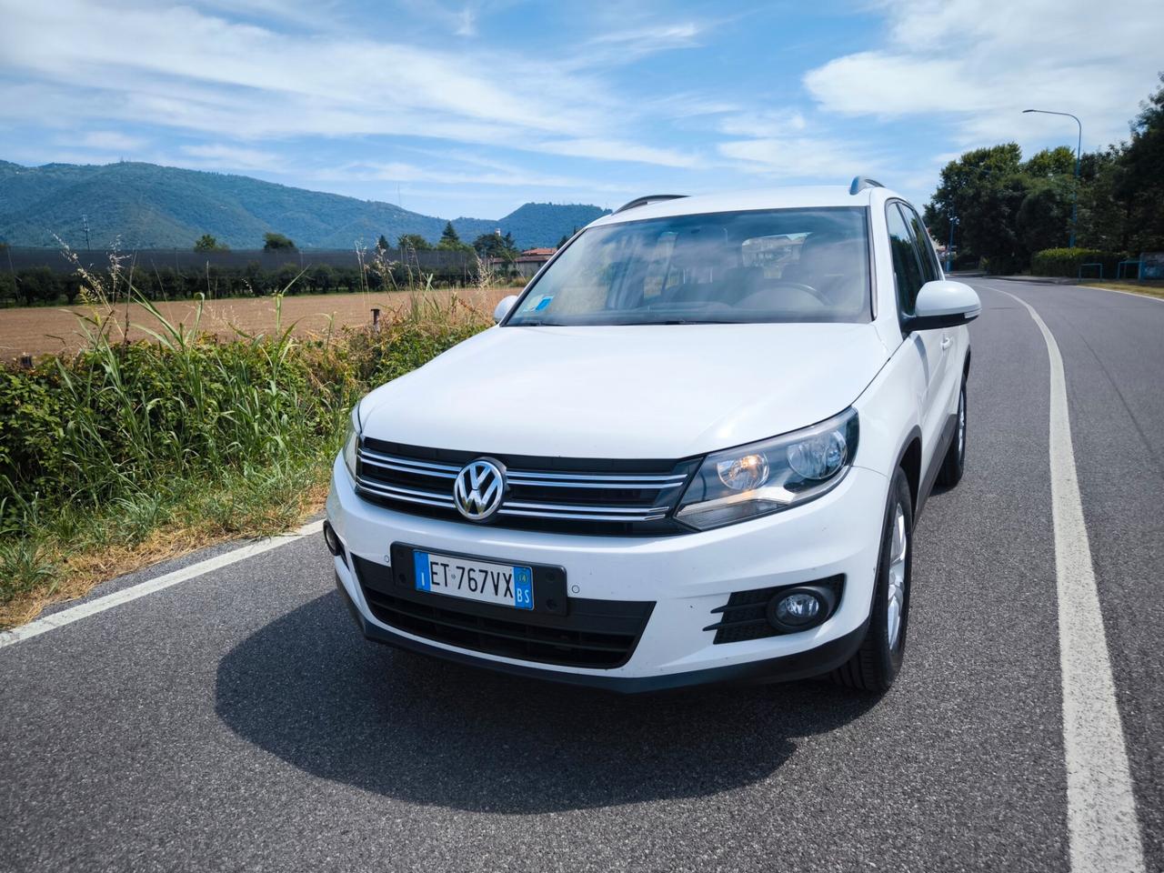 VOLKSWAGEN TIGUAN 1,4 TSI BENZINA 122 CV-OK NEOPATENTATI-GANCIO TRAINO
