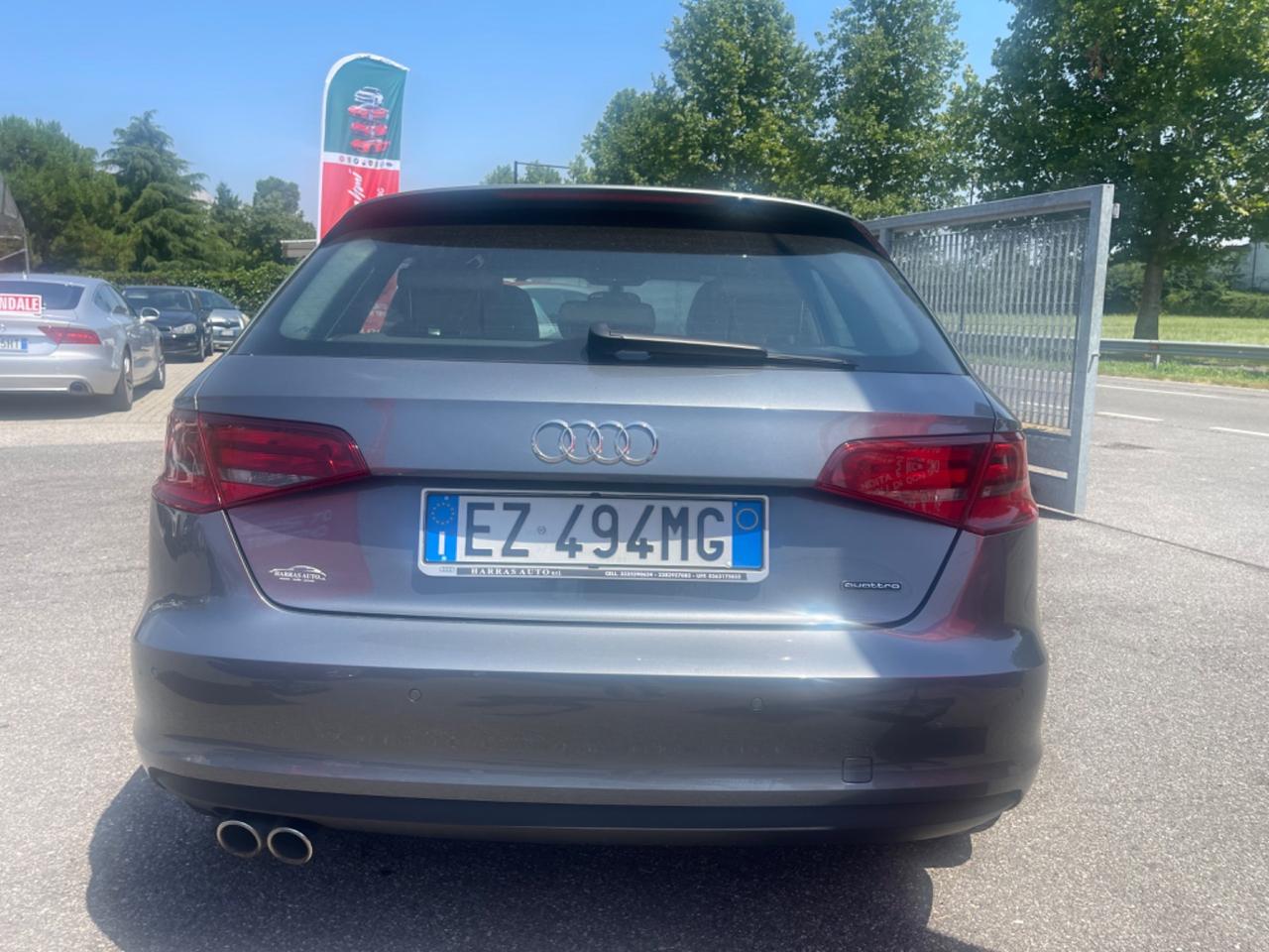 Audi A3 SPB 2.0 TDI 184 CV clean diesel quattro S tr. Attraction