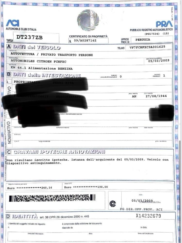 Citroen C3 Utilitaria exclusive benzina 40000 km