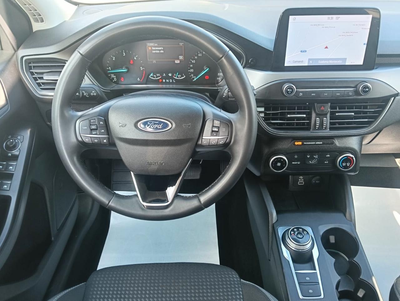 Ford Focus 1.5 EcoBlue 120 CV automatico SW Business UNI PROPRIETARIO