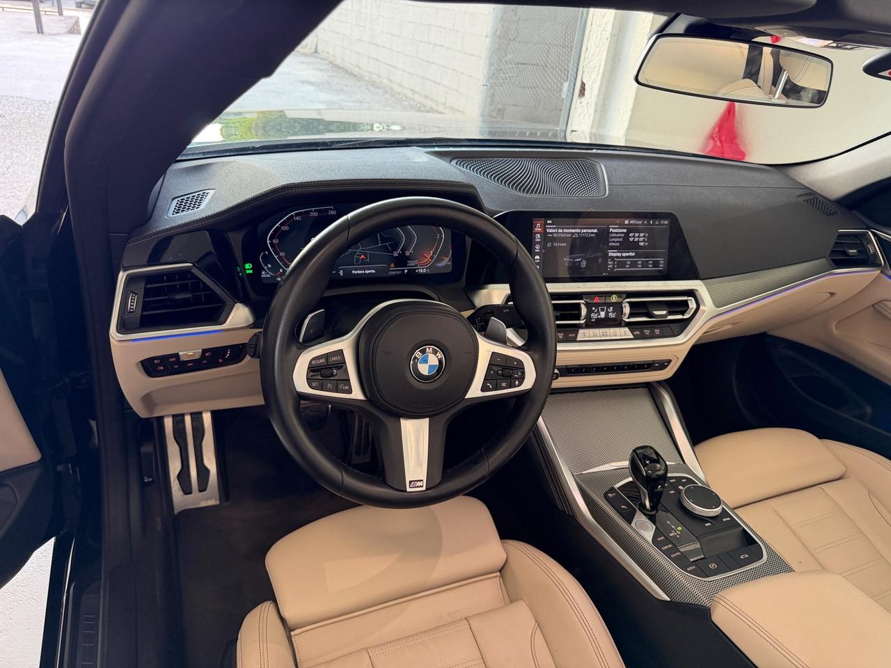Bmw 430d Mhev 48V Cabrio Msport Full TOP di GAMMA