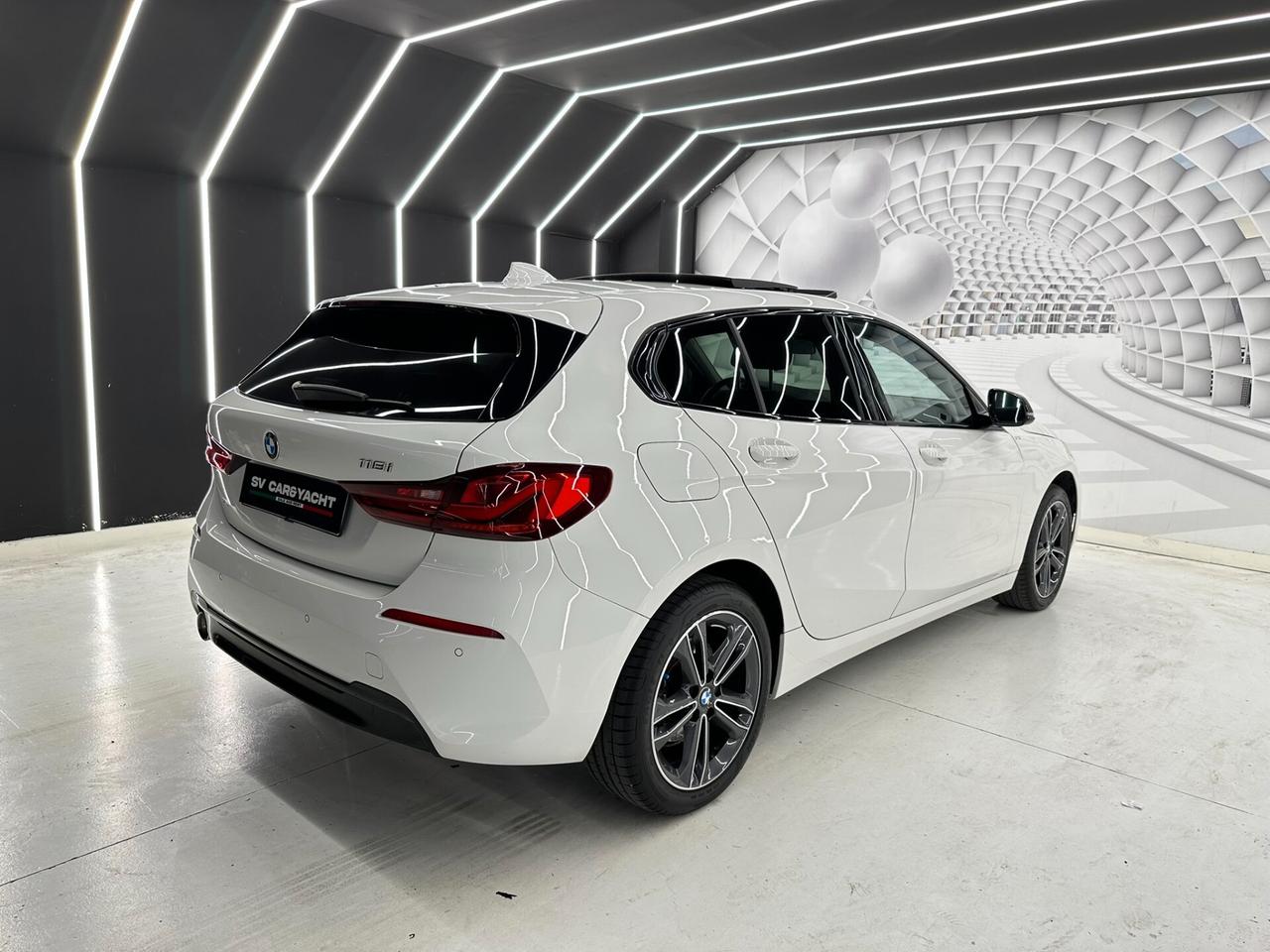Bmw 118 5p.TETTO APRIBILE-UNICO PROPRIETARIO-KM CERTIFICATI