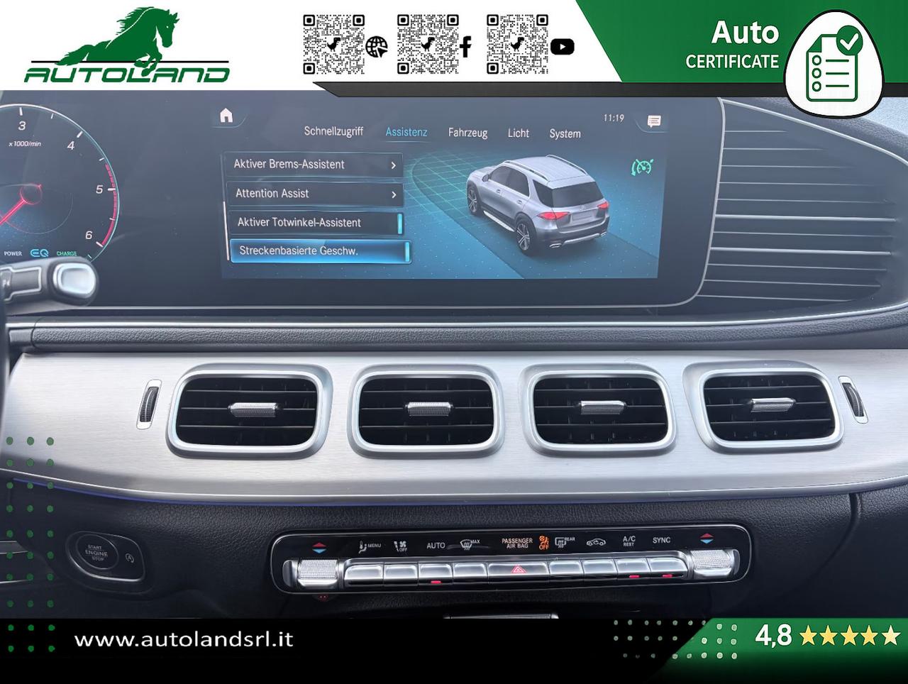 Mercedes GLE 300 d 4matic - Traino 3.500KG - *Iva Esposta*