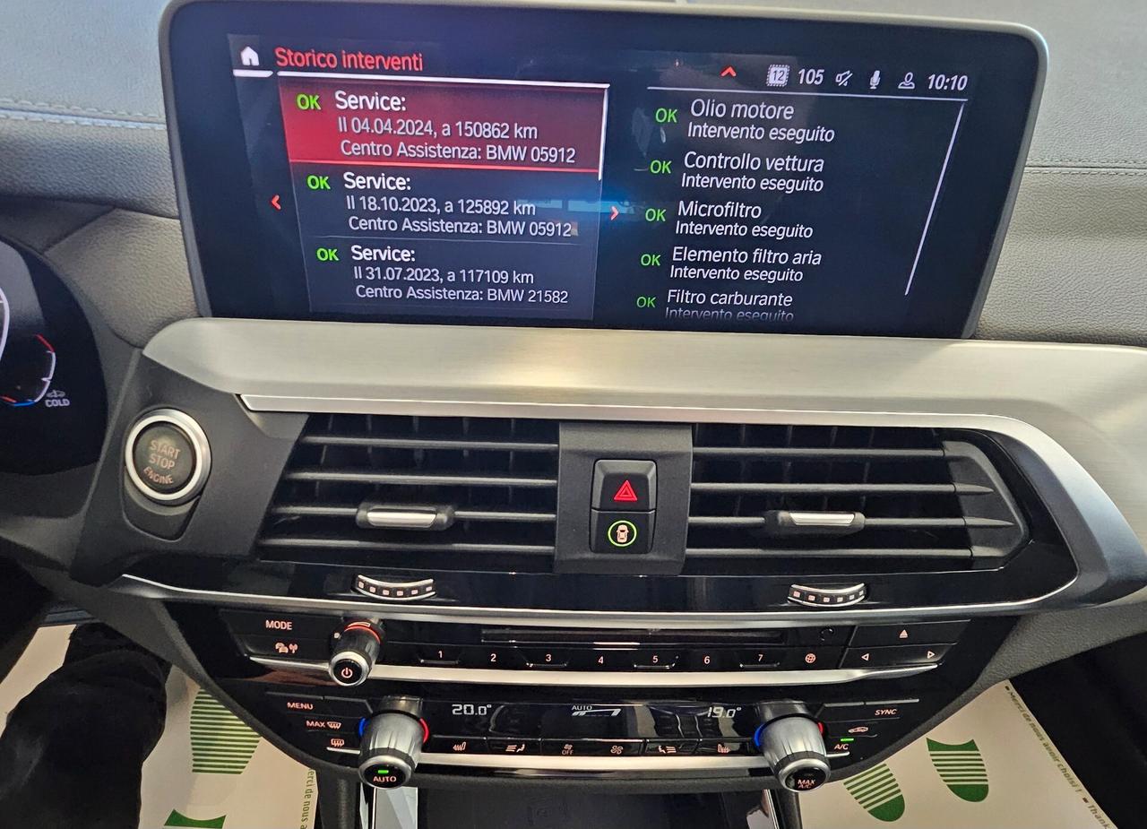 Bmw X3 xDrive20d Luxury Line TETTO