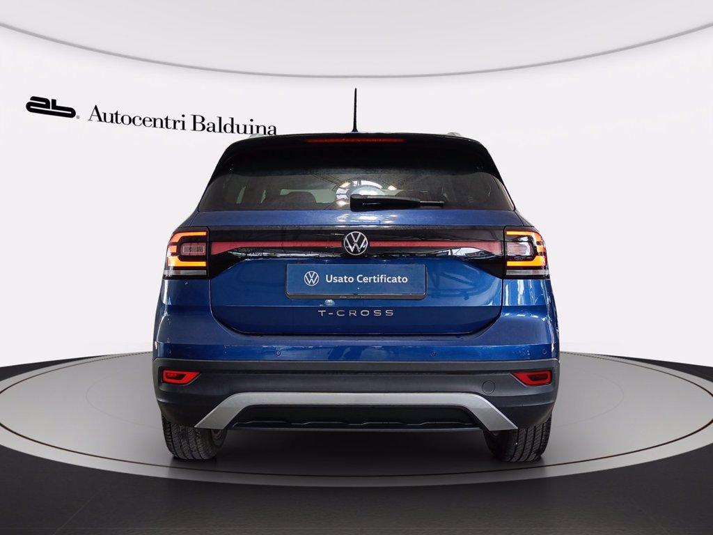VOLKSWAGEN T-cross 1.0 tsi advanced 110cv del 2022