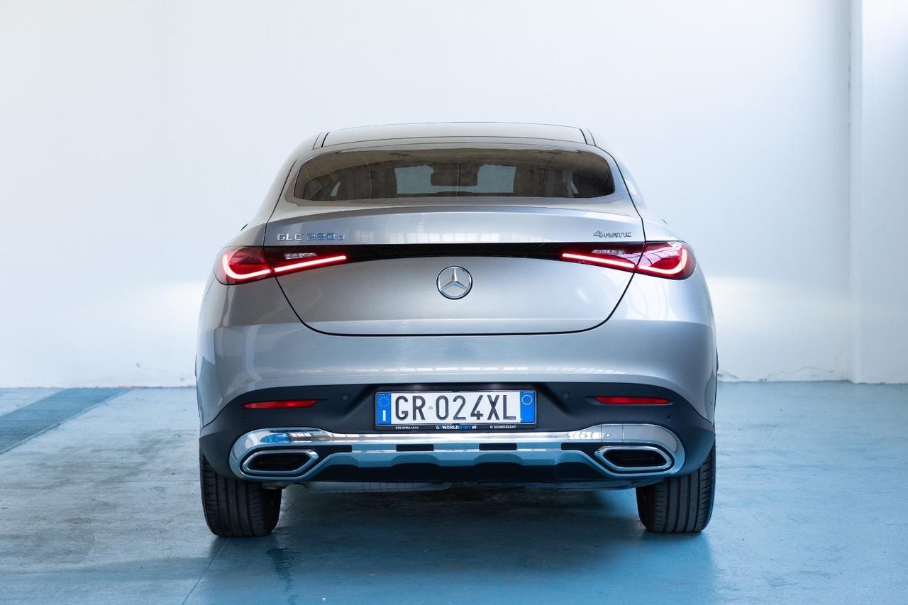 Mercedes-benz GLC Coupe 220d Advanced Plus 4matic 197cv auto UNIPROPRIETARIO ITALIANA IVA ESPOSTA