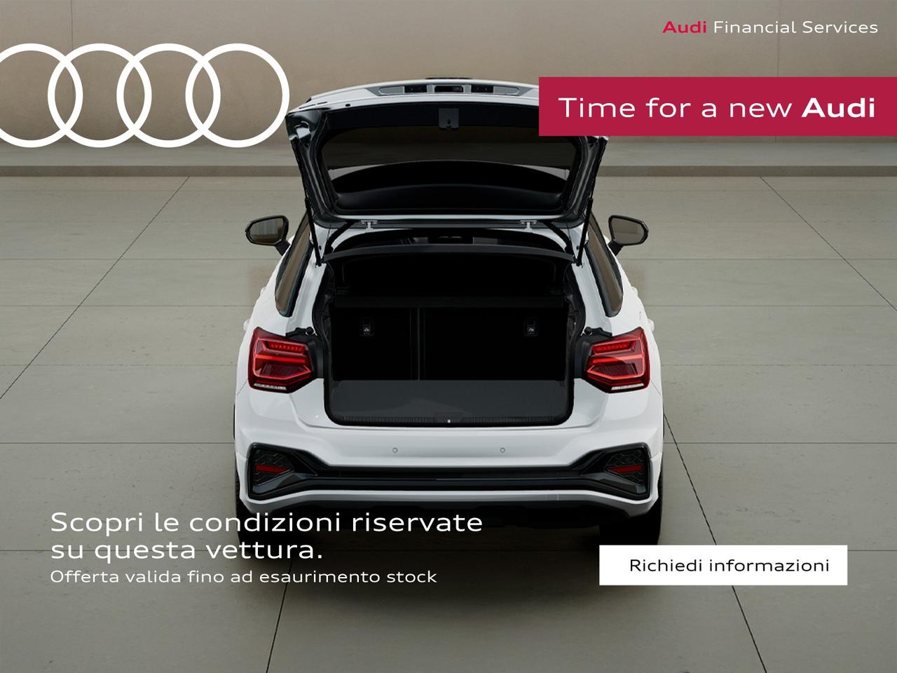 Audi Q2 35 1.5 tfsi identity black s-tronic