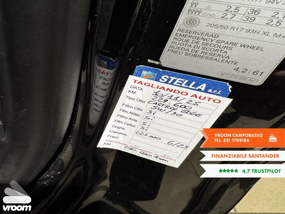 AUDI A3 2ª serie A3 Cabrio 1.6 TDI 105 CV CR A...