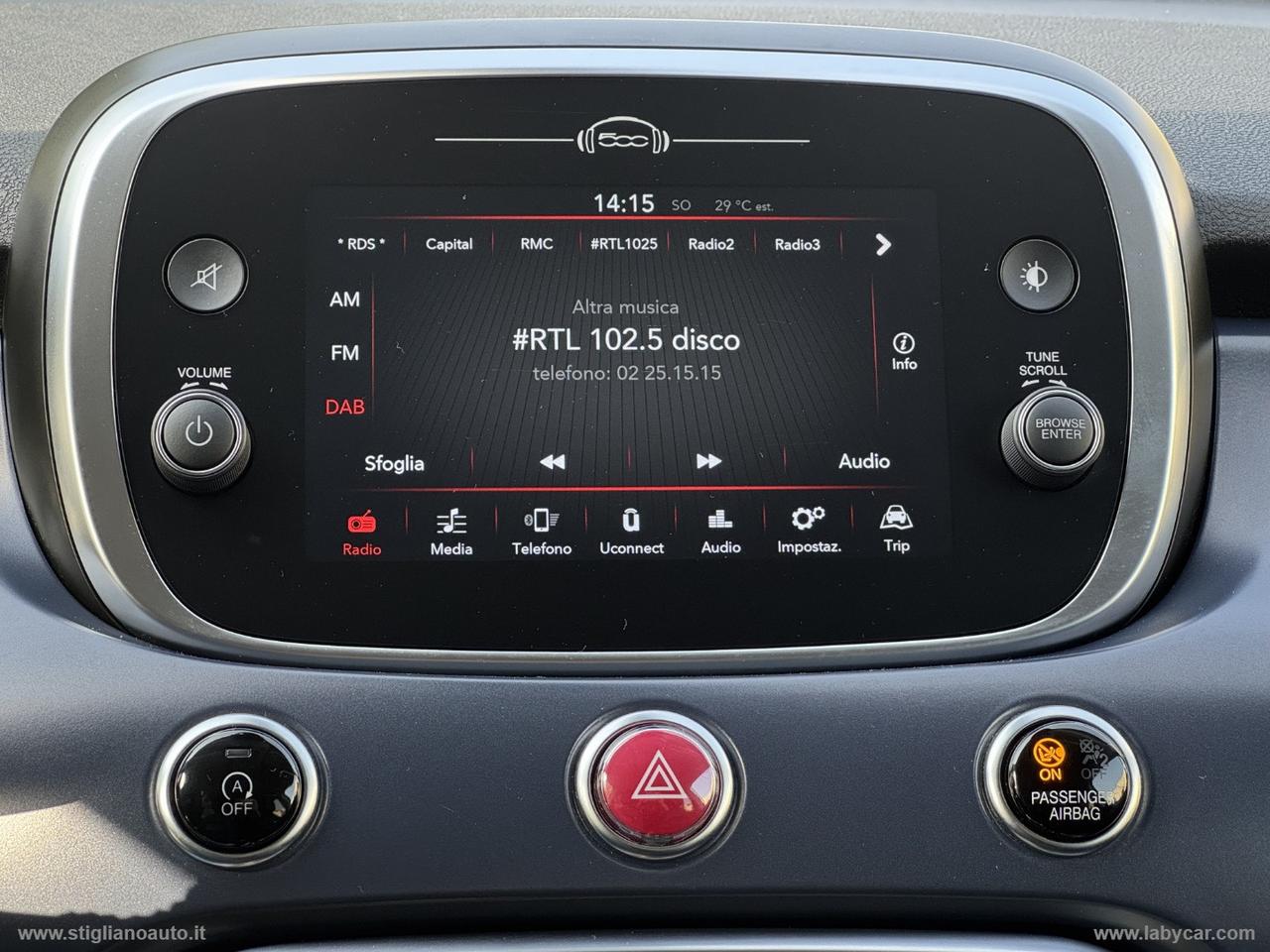 FIAT 500X 1.3 M.Jet 95 CV Connect