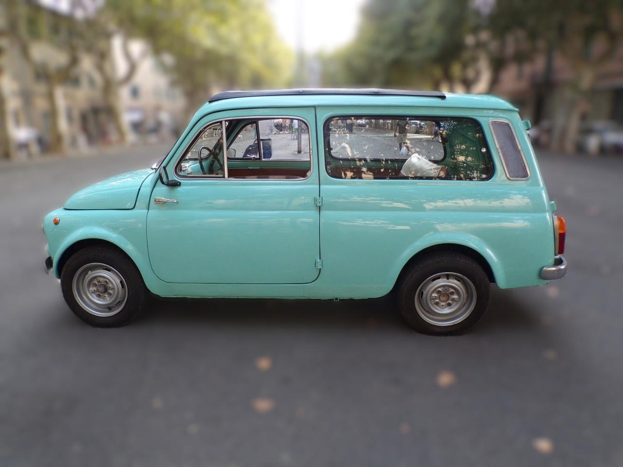 FIAT Autobianchi 500F - GIARDINIERA - ESEMPLARE UNICO - ISCRITTA ASI - LIBRETTO ORIGINALE