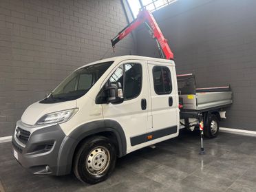 Fiat Ducato Maxi DOPPIA CABINA 7posti GRU FASSI ca