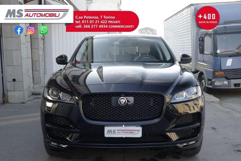 Jaguar F-Pace 2.0 D 180 CV AWD aut. Prestige Unicoproprietario