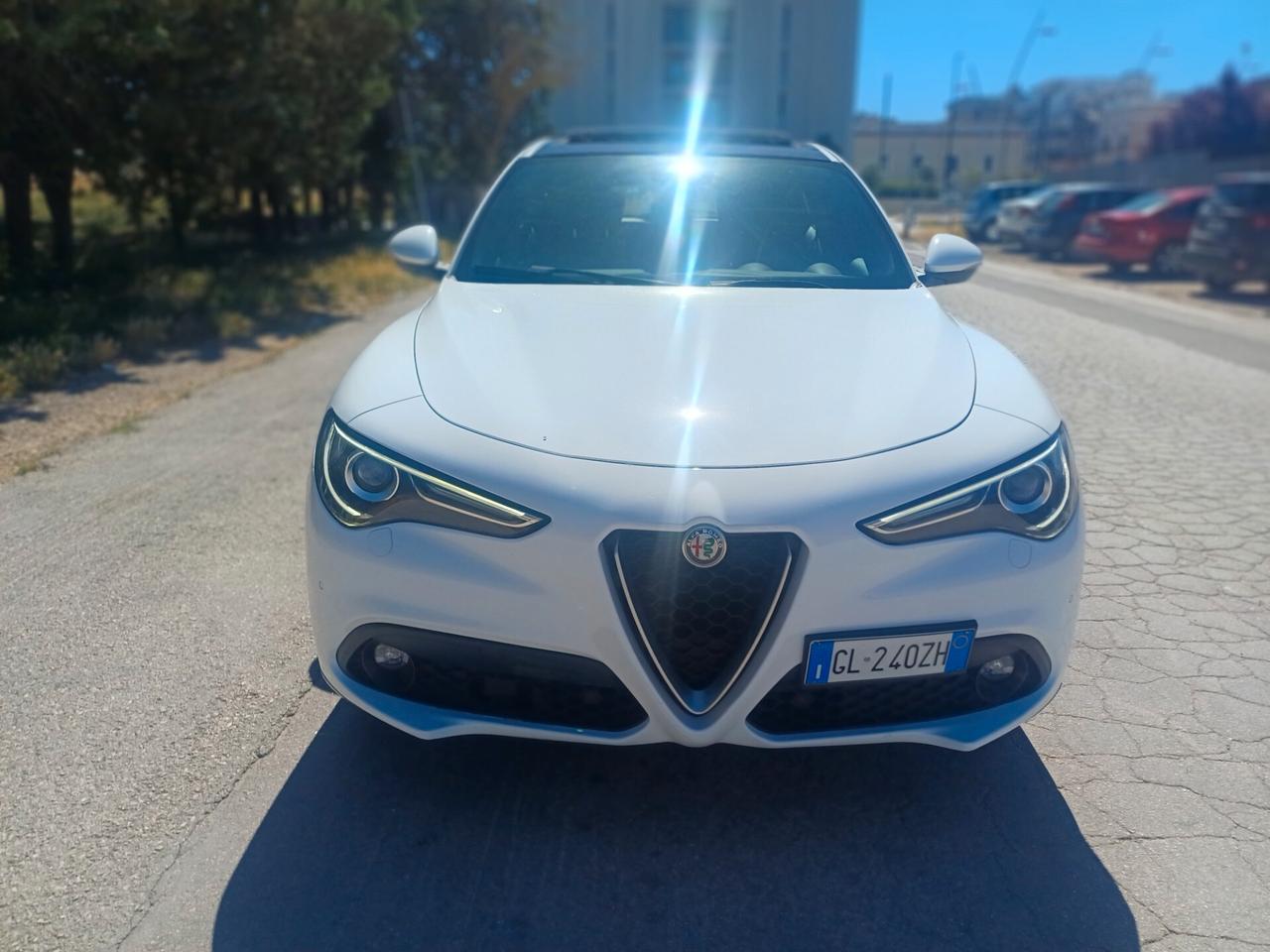Alfa Romeo Stelvio 2.2 Turbodiesel 210 CV AT8 Q4 Veloce TETTO/PELLE/SEDILI RISCALDABILI/CAMERA/FULL OPTIONAL/