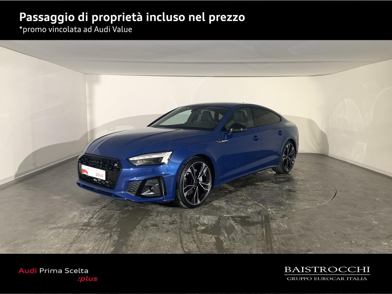 Audi A5 sportback 40 2.0 tdi mhev s line edition 204cv s-tronic