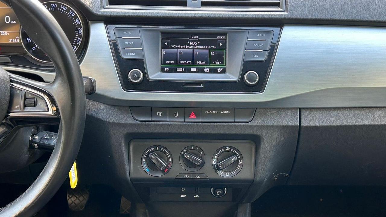 Skoda Fabia 1.4 TDI 90 CV AUTOCARRO N1 4 POSTI