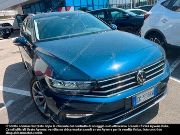 Volkswagen Passat Variant 2.0 TDI SCR 200 CV 4MOTION DSG Executive