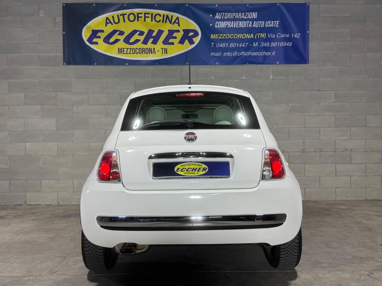FIAT 500 1.2 69CV TETTO PANORAMICO UNIPROPRIETARIO