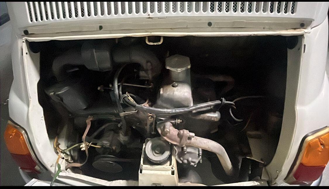 Fiat 500F 600 Benzina anno 1973
