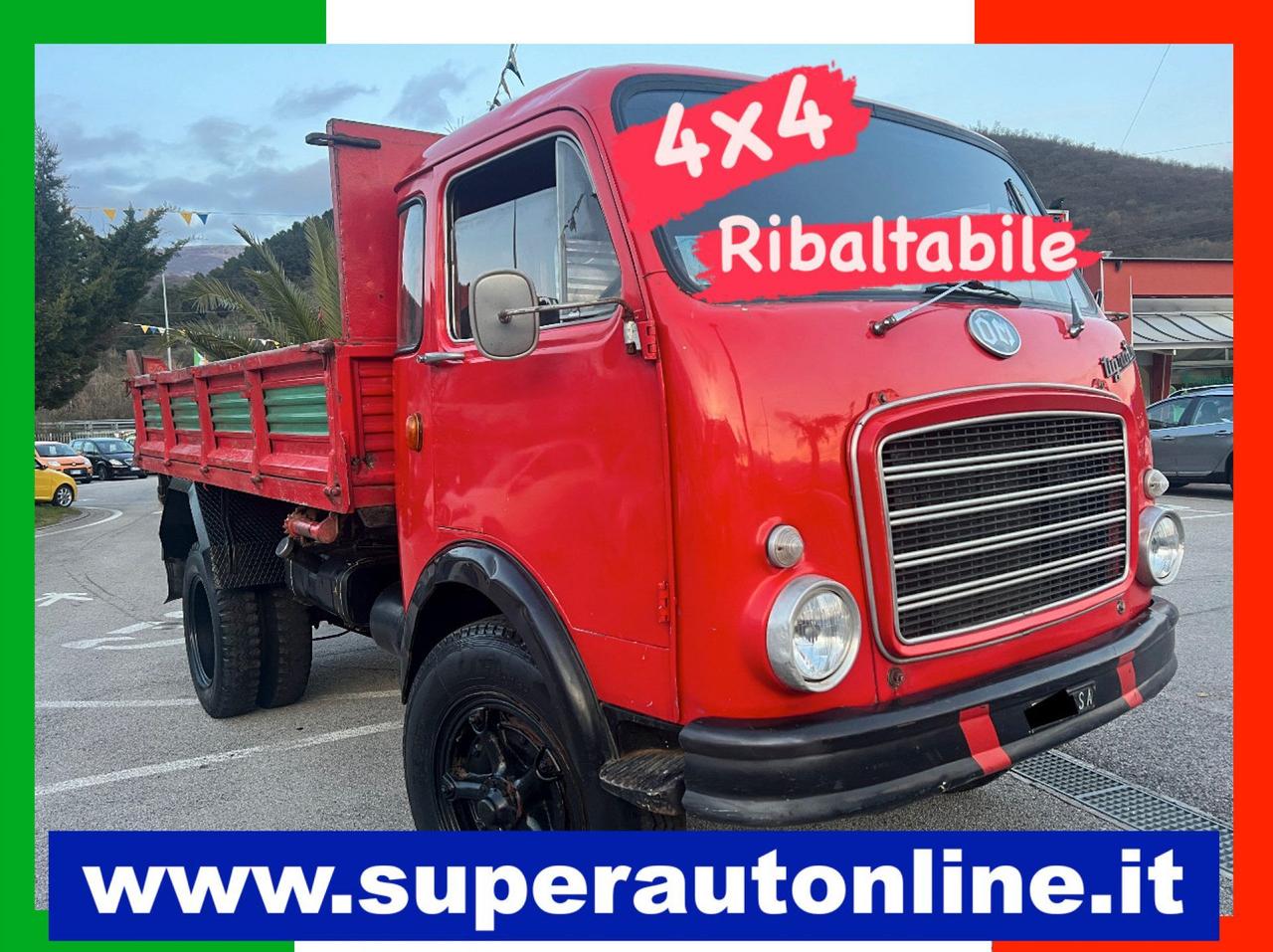 Fiat OM TIGROTTO 4X4 "RIBALTABILE"