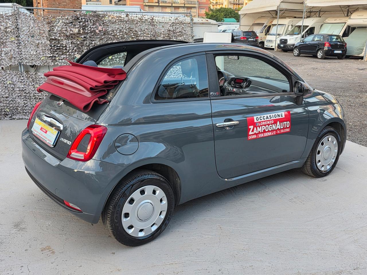 Fiat 500 C 1.0 Hybrid Dolcevita Cabrio ZampognAuto CT
