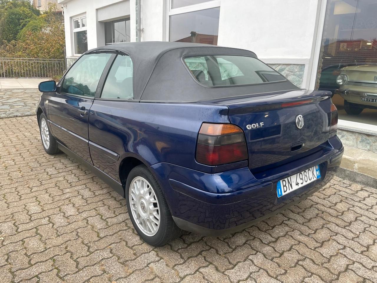 Volkswagen Golf Cabriolet 1.6 cat 3 porte
