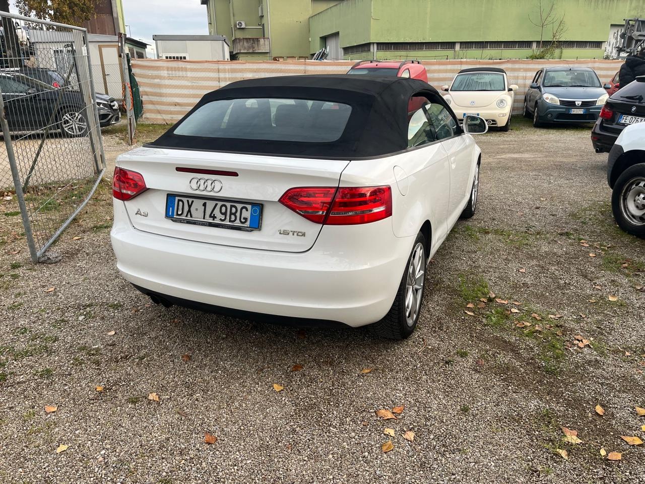 Audi A3 Cabrio 1.9 TDI F.AP. NON FUNZIONA LA CAPPOTTA