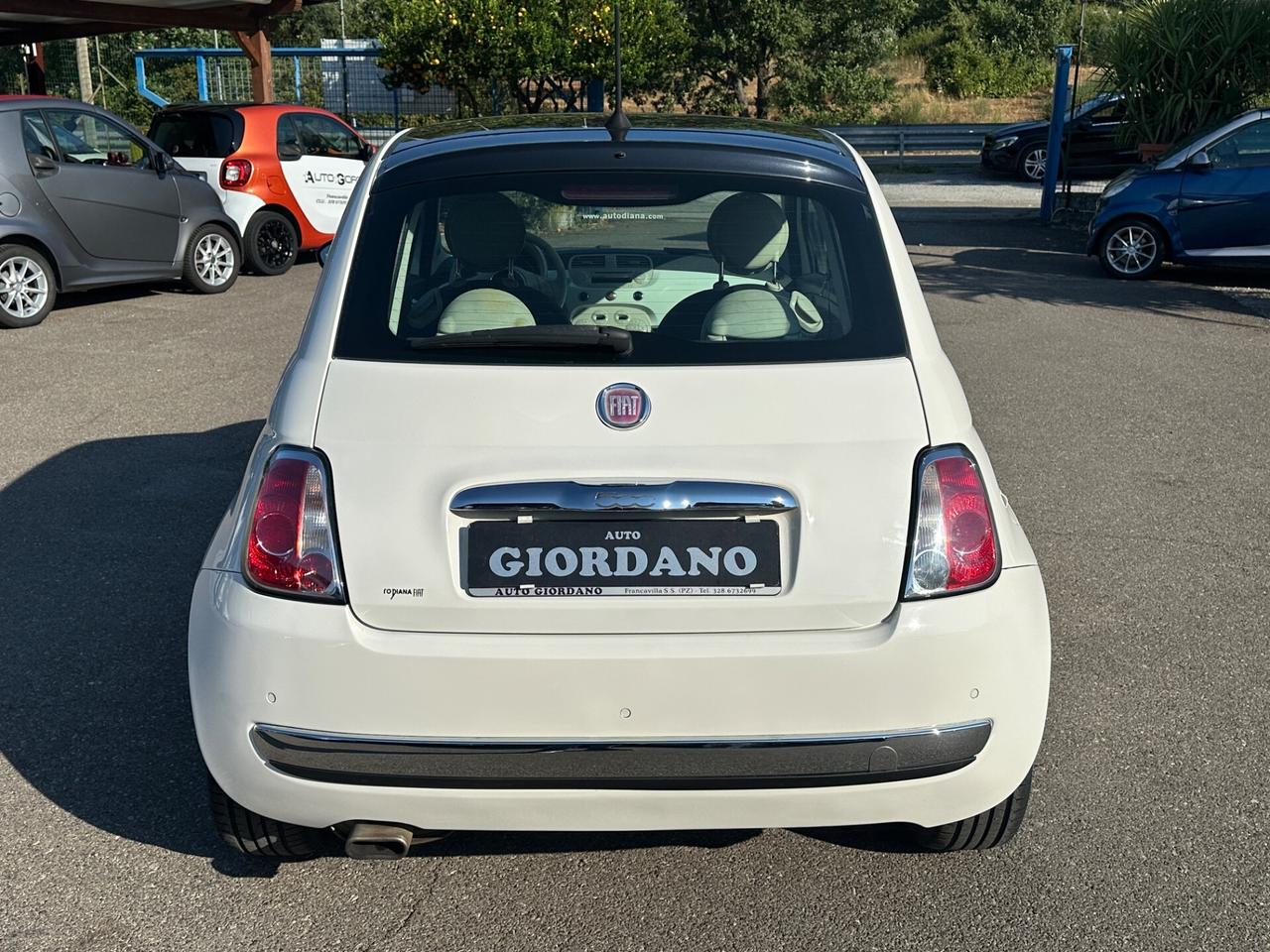 Fiat 500 1.2 EasyPower GPL panoramica