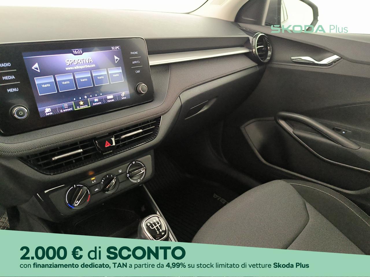 Skoda Fabia 1.0 mpi evo ambition 80cv