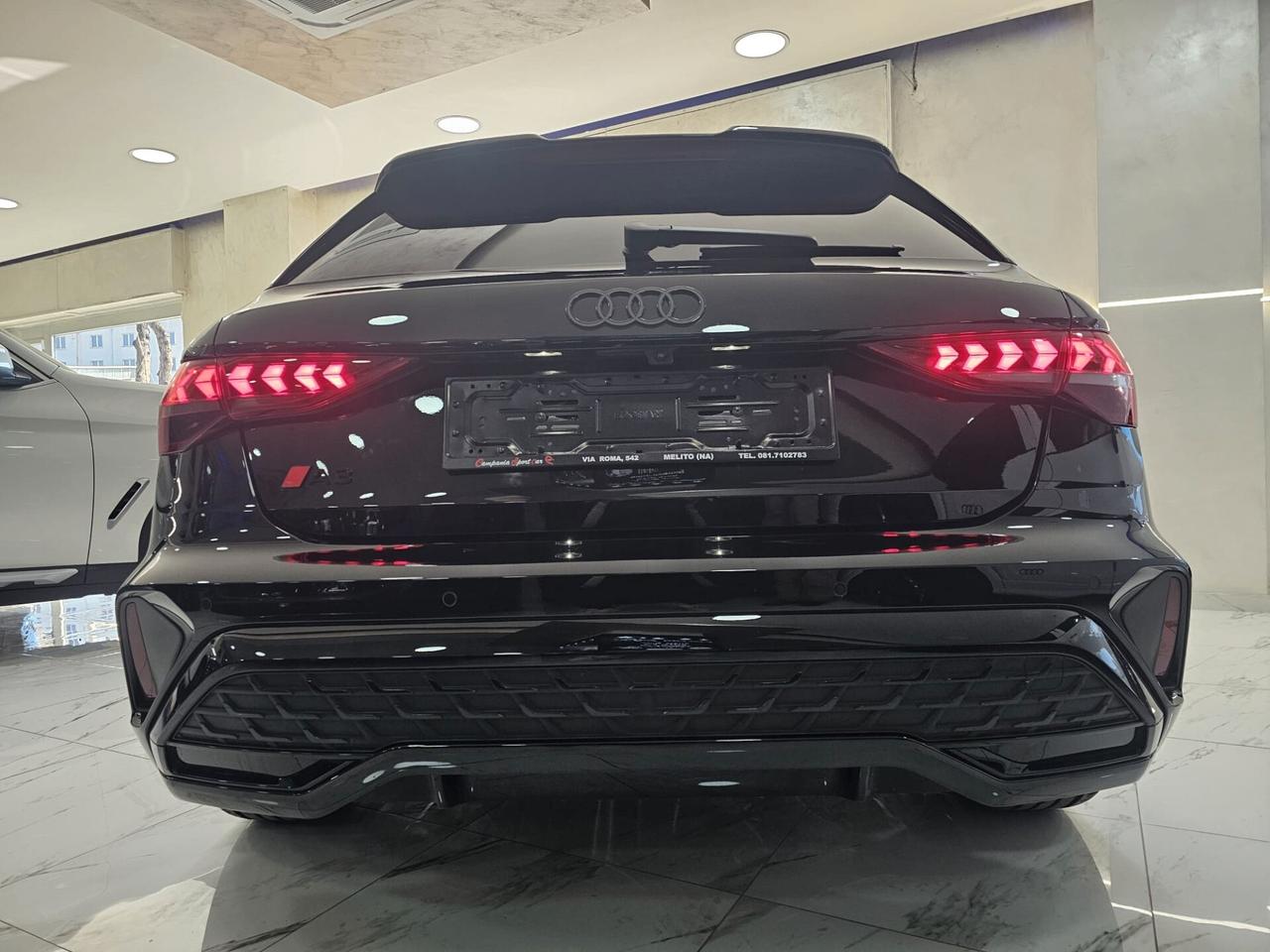 NUOVA AUDI A3 SPORTBACK S-LINE 35 TDI 150CV S-TRONIC IDENTITY BLACK