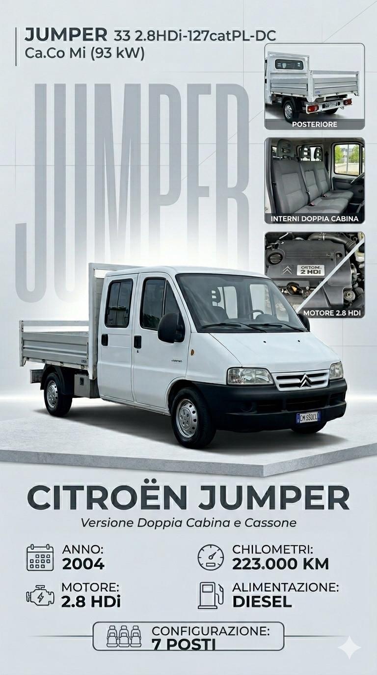 Citroen Jumper 33 2.8 HDi/127cat PM Cab.Co.Ci